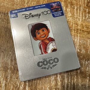 Disney 100 CoCo Steelbook Sealed